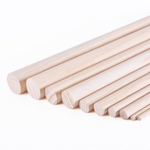 셀프인테리어마켓 목봉 재단 - 스트레칭봉 DIY원목봉 우드봉 나무봉 DIY 목재, 두께 3cm - 길이 120cm