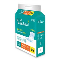 믿음 성인용기저귀 속기저귀 일자절약형 30매x10팩 300매 1박스