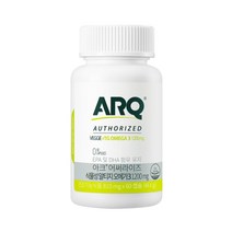 도봉물산특가_[국내산] 아크 어써라이즈 식물성 알티지 오메가3 1200mg, 1, 본상품선택, 본상품선택