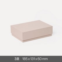 고급 선물 상자 3호 답례품 싸바리 패키지 기프트 포장 무지 국산 케이스, 베이지 1개