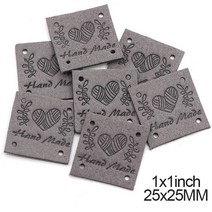 가죽라벨 20pcs 손으로 만든 심장 레이블 의류에 대 한 가죽 태그 모자에 다채로운 수 제 청바지 봉 액세서, 03 02