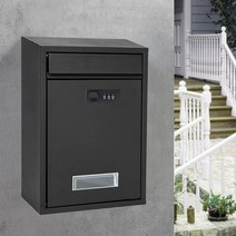 빌라 유치원 무인택배함 택배보관함 단독주택 원룸 사서함 편지 상자 야외 자물쇠, G