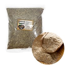 자연지인 국산 볶은 서리태 검은콩 가루 곡물가루 용기형, 4통, 250g