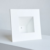 프레시가든 액자화분(중) 화이트, 단품