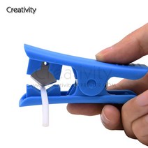 초정밀 1PC PTFE 튜브 커터 3D 프린터 부품에 대 한 미니 휴대용 파이프 블레이드 나일론 PVC PU 절단 도구, 한개옵션0