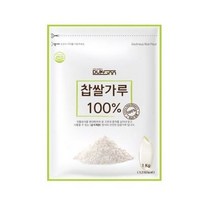 습식 찹쌀가루 100%, 1kg, 1개