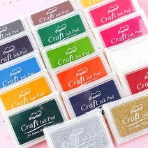 스탬프 잉크패드 크리스탈 크래프트, 골드