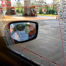 TKB 나노코팅 발수필름 김서림방지 습기방지 눈부심방지 자동차 창문 욕실 다용도, 대 30cmX35cm (+5000원)