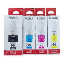 캐논 GI-90PGBK GI-90C GI-90M GI-90Y 정품잉크, 검정(GI-90PGBK), 1개