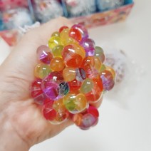 말랑이 주물럭 장난감 모음 개구리알 찐득볼 스트레스볼, 개구리알 포도송이 요요