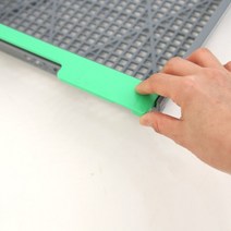 플라스틱 농수산물 운반상자(그레이), 1개