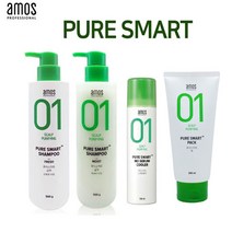 아모스 퓨어스마트 샴푸 유분/수분/스마트팩 /노세범 쿨러 선택구매, 04. 퓨어스마트 노세범 쿨러
