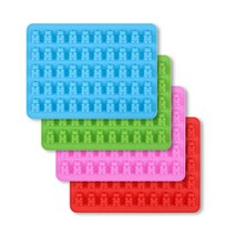 몰드비 하리보 꼬마곰50구 실리콘 몰드, 단품