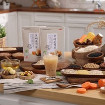 [쇼핑엔티] [쇼핑엔티 추천!! 건강한 음료!!] 국내산 20곡 꿀 미숫가루 250g × 10팩 + 계량스푼 + 쉐이커, 없음
