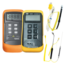 K타입 산업용 접촉식 온도계 센서 DM6801B TES-1300, 와이어센서