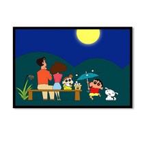 짱구 조각 퍼즐 우드 직소퍼즐 귀여운 캐릭터 300/500/1000피스 직소퍼즐 애니퍼즐 취미생활 치매예방 퍼즐 게임, 색상-07, 1000피스