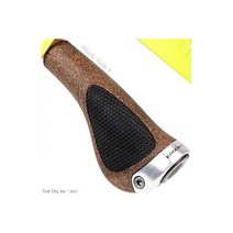 에르곤 GP1-S BioKork Small Ergo 핸들바 바이크 그립 Cork MTB / 하이브리드 Commuter