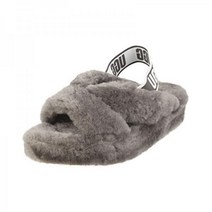 털슬리퍼 UGG 여성용 팹 예 슬리퍼