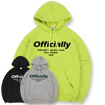 오티디 오버핏 봄 남녀공용 100% 면 쭈리 오피셜리 후드티