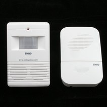 신호전자 SH700 적외선무선차임벨 센서감지기 도어벨, 1개