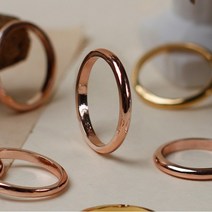 초콜리트쥬얼리 [925실버] 에디션 2mm 볼드 은반지 엥게이지 레이어드 가드링
