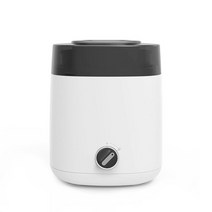 소프트 아이스크림 제조기 슬러시 만드는 기계 눈꽃빙수 메이커 자동 제빙기 diy automatic ice cream maker machine roll soft serve 가정용, 하얀, 유럽 ​​연합