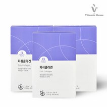 비타민하우스 리뉴얼 저분자 피쉬콜라겐 100포 3박스