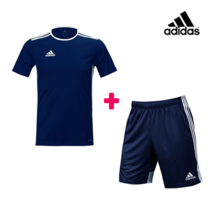 아디다스 네이비 운동복 홈트 런닝 트레이닝 스포츠웨어 축구복 심판복 단체주문 *빠른배송*