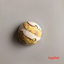 우주인무드등 오로라조명 불멍 달 우주무드등 행성 달 태양 냉장고 자석 스티커 3D 우주 비행사 크리에이티, 07 6Jupiter