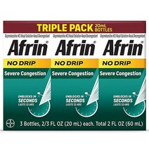 AFRIN 나잘 스프레이 Nasal Spray 3개세트, 3개