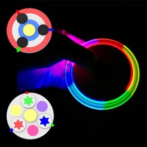 뉴 창작용 빛 혼합 LED 자이로 스피너 만들기(1인용)