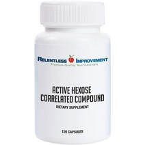 Relentless Improvement AHCC 리렌트리스 임프루브먼트 AHCC 750mg 120캡슐, 1개, 120정