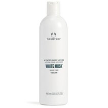 [더바디샵] 대용량 화이트 머스크 센티드 바디로션 400ML 10445 (점보 모이스처라이저), 단일속성, 없음