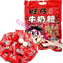 Wangwang 왕왕 중국 유명 브랜드 간식 왕짜이 밀크캐러멜 왕자이 우유 사탕 480gX3포, 480gX6포