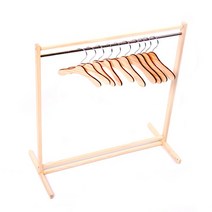 애구애구 강아지 고양이 원목 행거 옷걸이