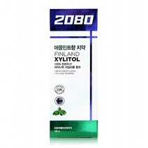 2080 애플민트향 치약 자일리톨, 1ea, 110g