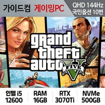GTA5 게이밍컴퓨터 QHD144Hz 국민옵션 10번 GTA5-10