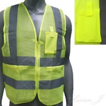 신호수 안전조끼 형광색 교동안전조끼 안전요원조끼 배달조끼, XL