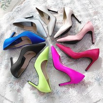 (파라노말샵) 새틴 베이직하이힐(9cm)