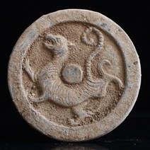 북유럽 빈티지 인테리어 앤틱소품 장식 옛 기와를 본떠 친전 한기와도기를 차리고 탁인 탁판기와를 복고풍 소장 장식품 고물, 02 2호 백호