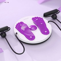 발 발바닥 지압 마사지 슬리퍼 지압판 발판 매트 허리 비틀기 디스크 남여 공용 허리 트레이너 복부 운동 발 마사지 플레이트 연습 집 체육관 바디 빌딩 피트니스 장비, 하얀
