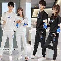 제이피엠 봄 가을 남여공용 커플 트레이닝복세트 TF02