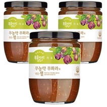 복음자리 무농약 무화과 잼 350g 과일 청 퓨레 토스트 소스 홈카페 라떼 만들기, 3개