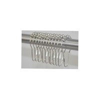 복층오피스텔 아파트 샤워커튼링 12p 카라반 욕실용커튼 화장실파티션 샤워방수커튼 화장실커텐 가림막커튼, 집게12P(골드), 골드계열
