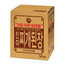 찌개 된장 14KG 지함 진미, 1개