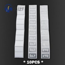 NFC 칩 태그 RFID 프로그래머 스티커 습식 인레이 라벨 범용 2540mm 13.56MHZ 10 개, 1170, 10개