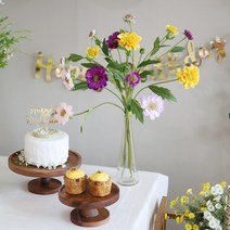 [파티조엘] 스카비오사 조화_5컬러_ 화사함 가득한 스카비오사조화 홈파티 인테리어조화, 퍼플