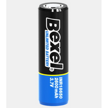 벡셀 리튬이온 충전건전지 3.7V 2600mAh 3000mAh 3500mAh 18650 충전지(벌크)