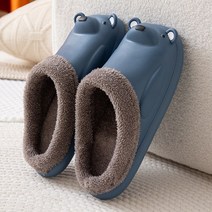 wa365 EVA 베어털신 겨울 방한화 남성 여성 털슬리퍼 털실내화