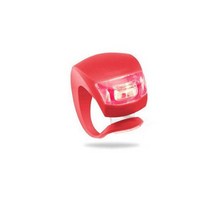 LED 실리콘 자전거 후면 조명 깜박이 전기 스쿠터 방수 산악 도로 테일 경고 램프 배터리 Lanter, 03 1pcs red